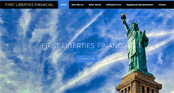 Desktop Screenshot of firstlibertiesfinancial.com
